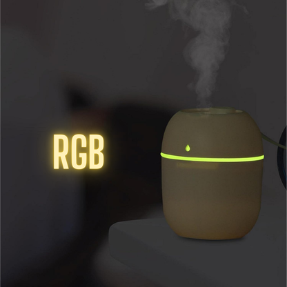 Humidificador RGB portatil USB 250 ml.